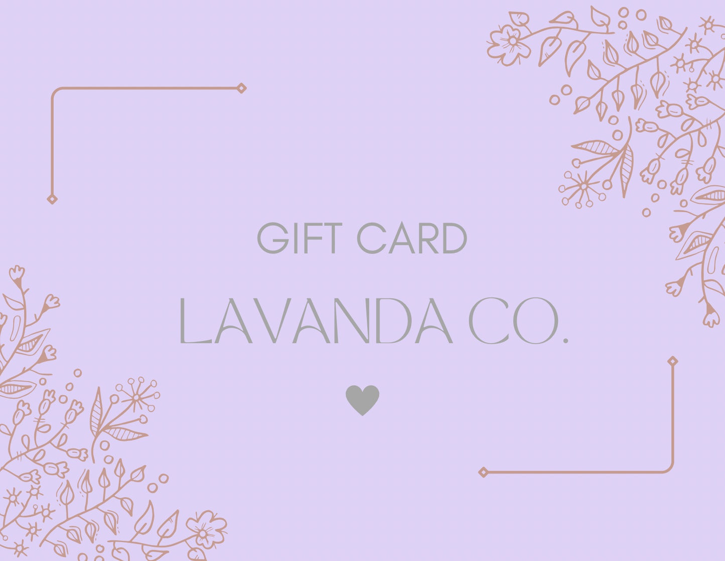 Lavanda Co. Gift Card