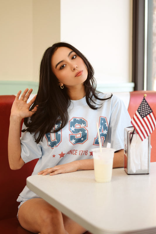 1776 Freedom Tee (Blue)
